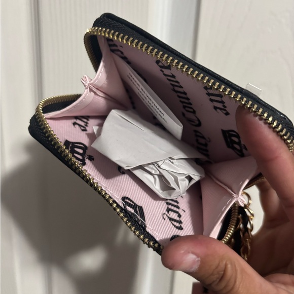 Juicy Couture Black and Pink Wallet - Picture 3 of 5